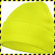 Fluo sárga sapka, kötött fluo sapka