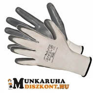 RNITG Szürke tenyérmártott szerelőkesztyű olcsó nitrilbe mártott kesztyű