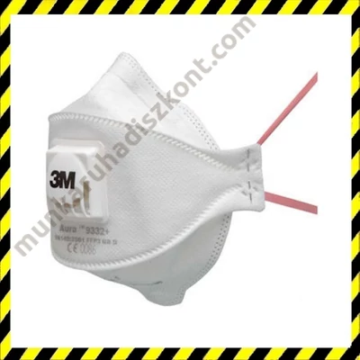 3M 9332+ maszk ffp3 maszk szeleppel