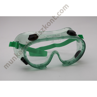 SE1116 Saválló polikarbonát védőszemüveg